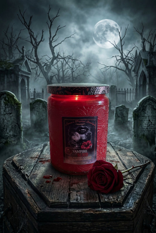 Vampire Blood — 8 oz Jar Candle