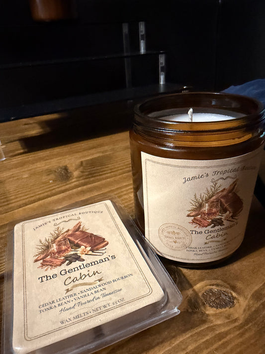 The Gentleman’s Cabin candle photo