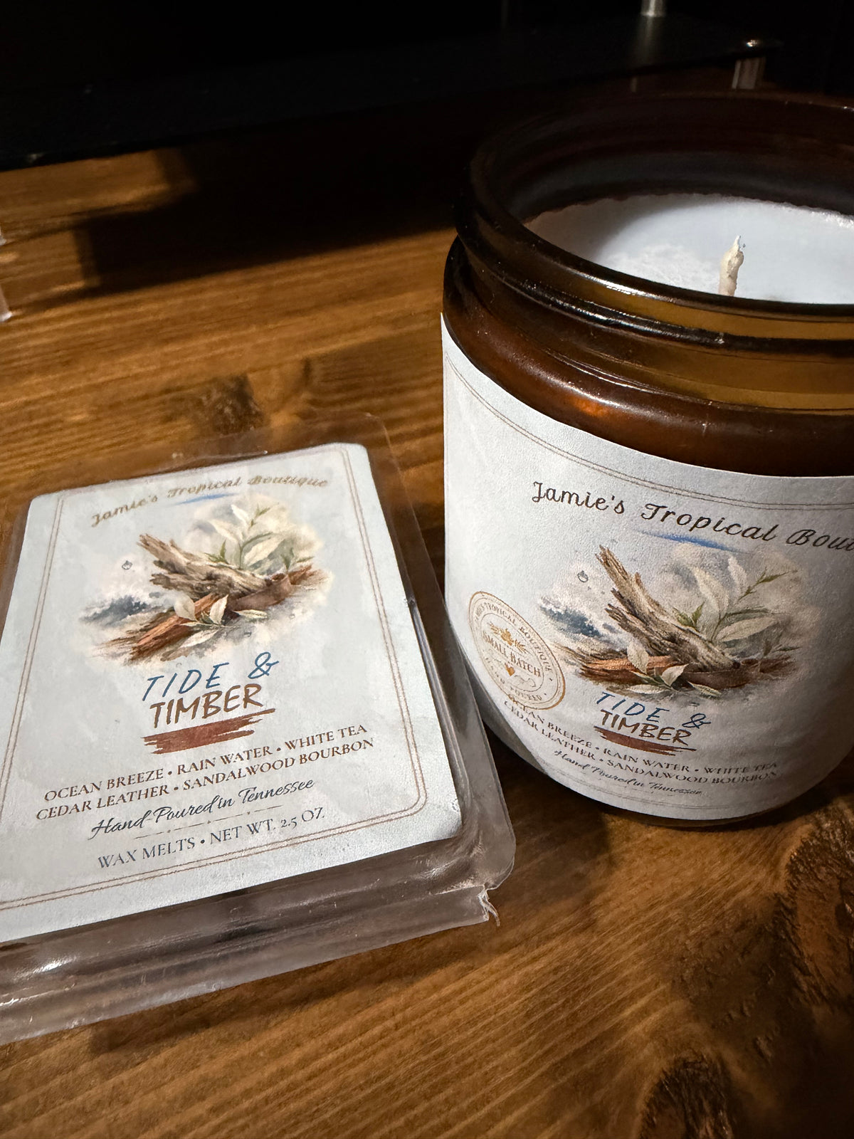 Tide & Timber candle photo