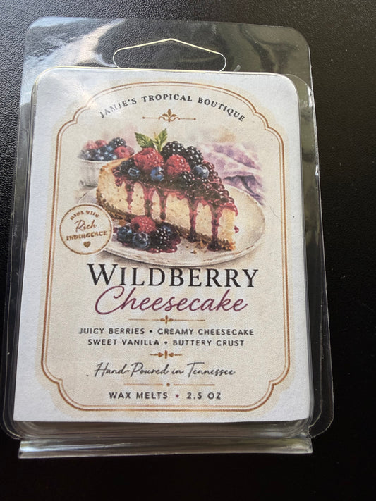 Wildberry Cheesecake scent artwork or product display