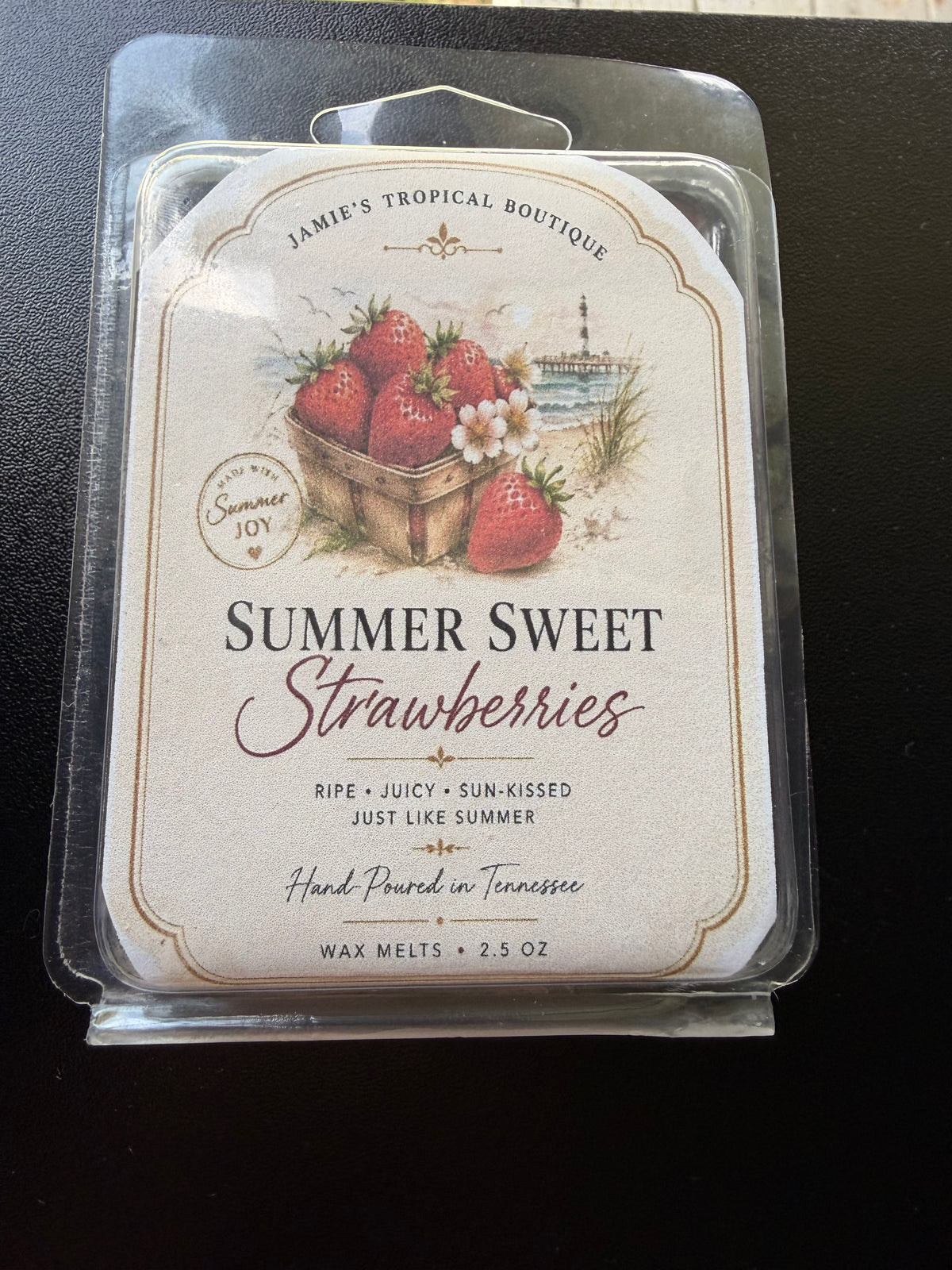 Summer Sweet Strawberries scent artwork or product display
