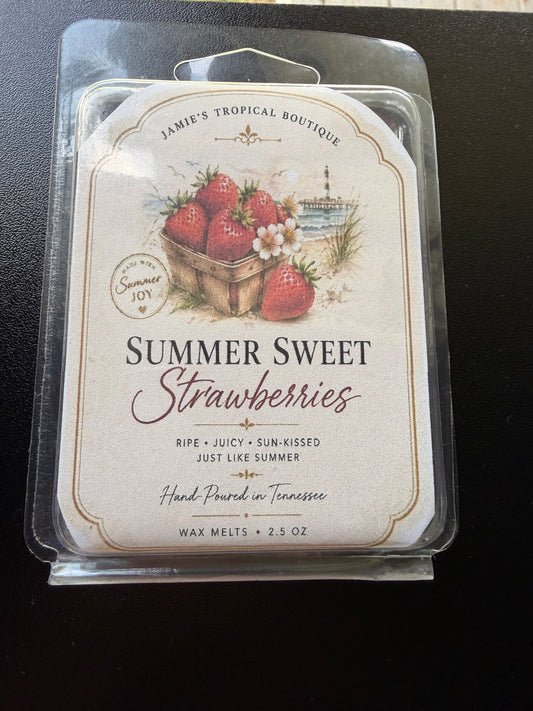 Summer Sweet Strawberries scent artwork or product display