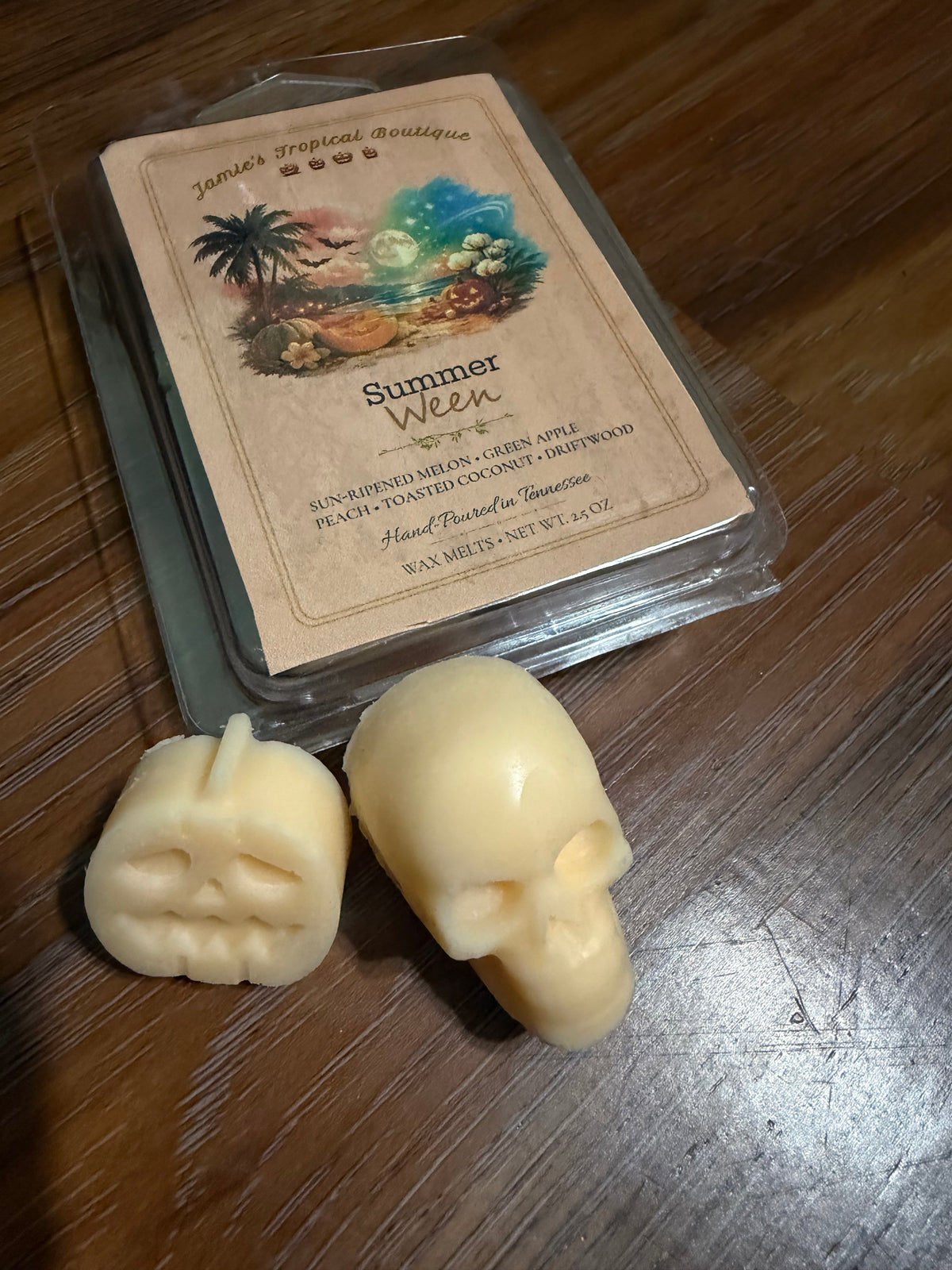 Summerween scent artwork or product display